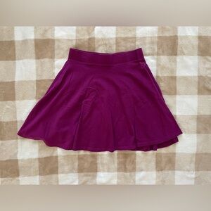 Victoria's Secret Dark Pink flare skirt